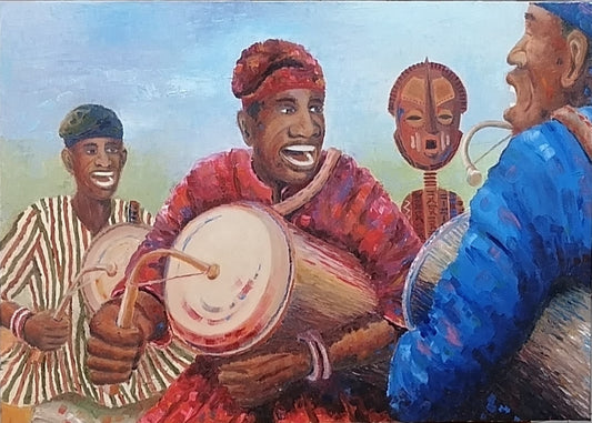 Happy Drummers Painting