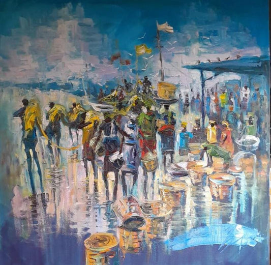 Just Arrived Painting