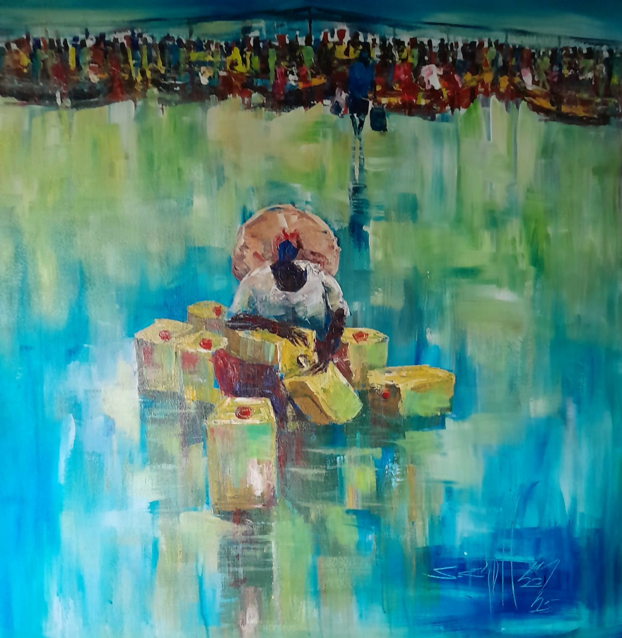 Fuel Vendor at Shore Painting - Seth Clottey