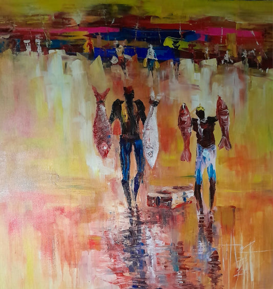 What's Your Profession Painting - Seth Clottey